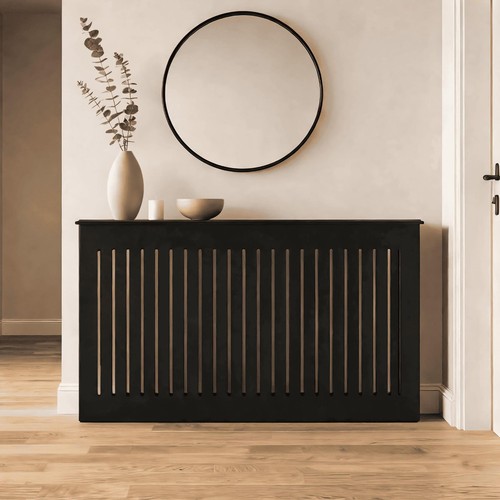 Radiator cover cabinet white - radiator,