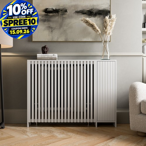 Radiator cover white - cover,