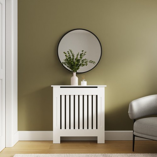 Harrison radiator cover white - cover,
