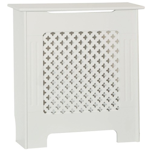 White radiator cover shelf - cover,