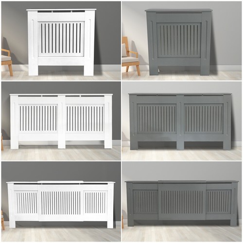 Radiator cover white grey - radiator,