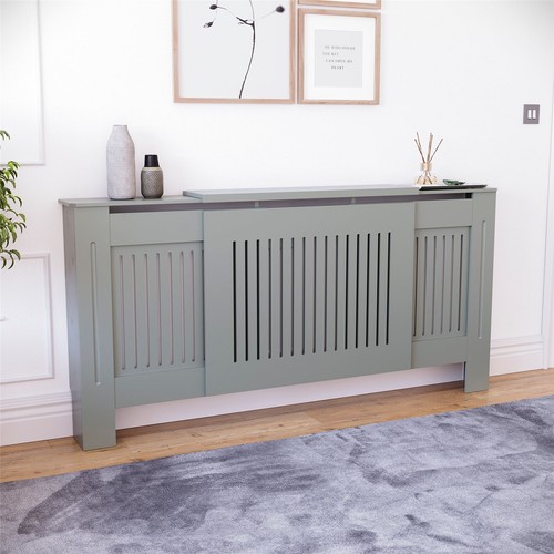 White radiator cover - cover, small