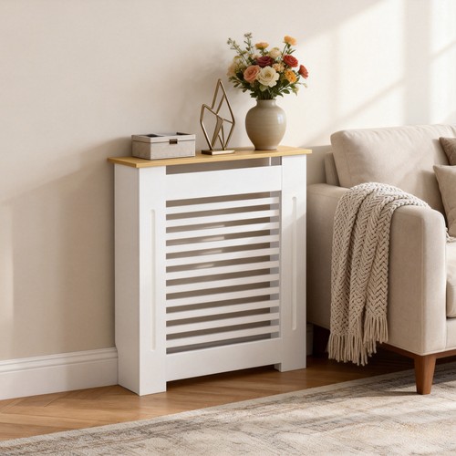 White oak radiator cover wall - radiator,