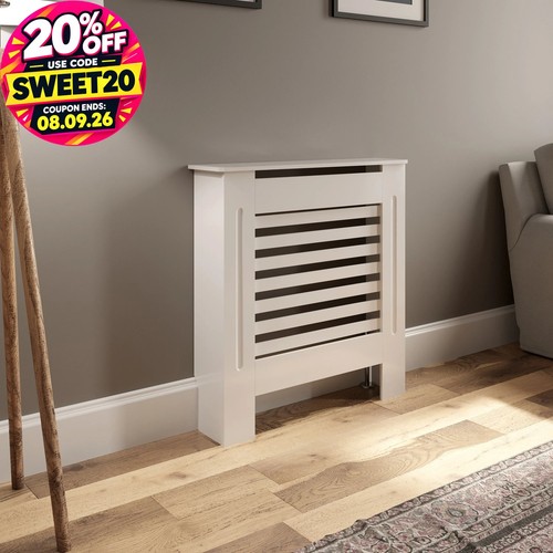 Radiator cover small - -, white