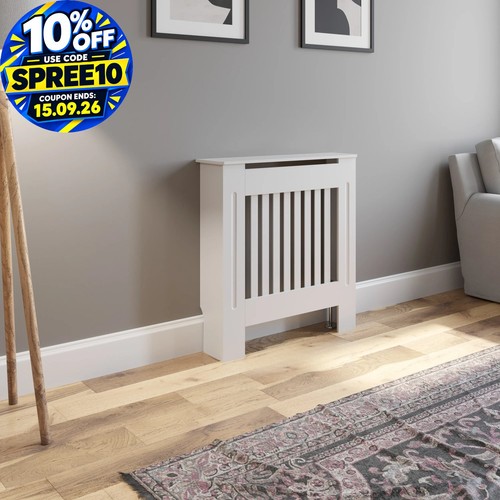 Radiator cover small white - radiator,