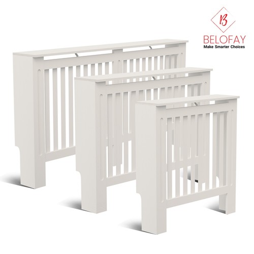 White radiator cover - radiator,