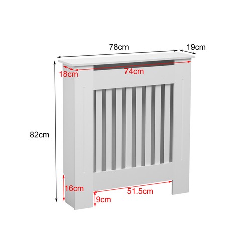 Radiator cover cabinet - s-xl,