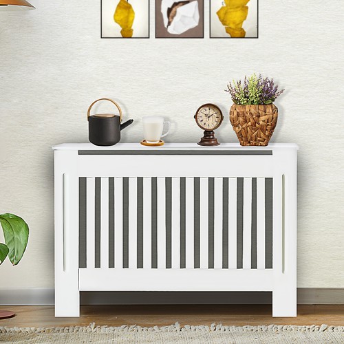 White radiator cover cabinet - white,