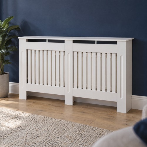 Radiator cover cabinet white - cabinet,