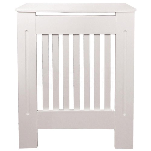 White radiator cover - radiator, shelf