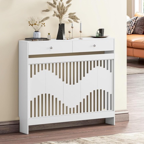 Radiator cover with drawers - cover,