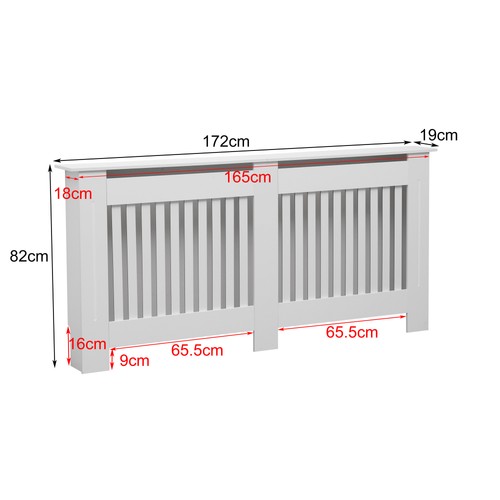 Wooden radiator cover - wooden,