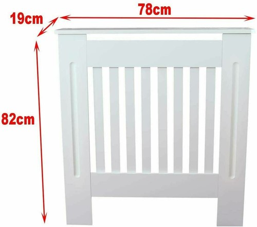 White radiator cover cabinet - white,
